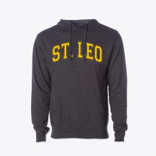 Saint Leo School & Church Varsity Arch Cotton Hoodie Sweatshirt