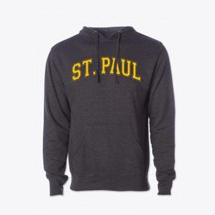 Saint Paul Lutheran School Varsity Arch Cotton Hoodie Sweatshirt