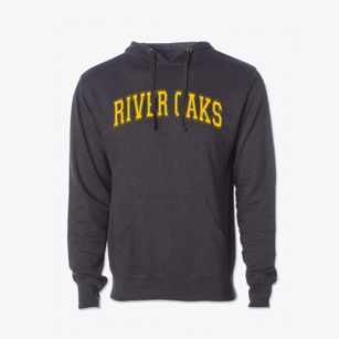 River Oaks Middle School Varsity Arch Cotton Hoodie Sweatshirt