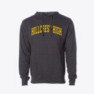 Hillcrest High School Varsity Arch Cotton Hoodie Sweatshirt