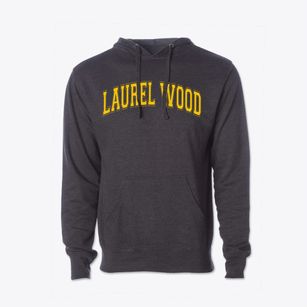 Laurel Wood Elementary School Varsity Arch Cotton Hoodie Sweatshirt