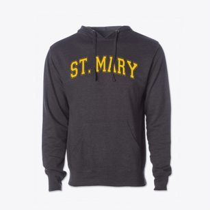 Saint Mary Elementary School Varsity Arch Cotton Hoodie Sweatshirt