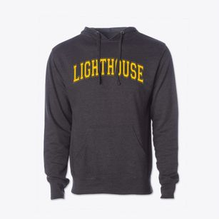 Lighthouse Christian Academy Varsity Arch Cotton Hoodie Sweatshirt