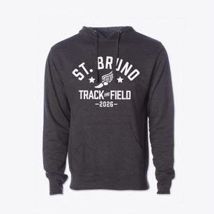 St. Bruno Catholic School Track and Field Cotton Hoodie Sweatshirt