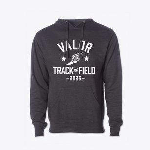 Valor Christian School Track and Field Cotton Hoodie Sweatshirt