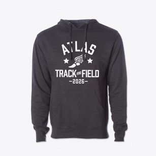 Atlas Elementary School Track and Field Cotton Hoodie Sweatshirt