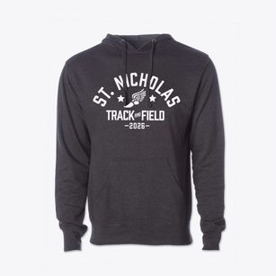 St Nicholas Parish Track and Field Cotton Hoodie Sweatshirt
