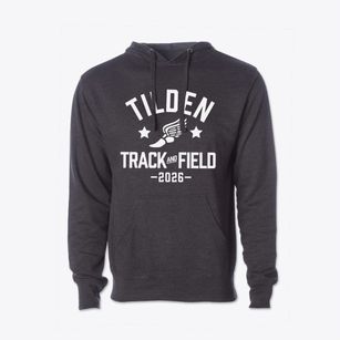 Tilden Career Community Academy Track and Field Cotton Hoodie Sweatshirt
