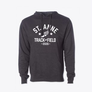 Saint Anne School Track and Field Cotton Hoodie Sweatshirt