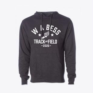 W A Bess Elementary School Track and Field Cotton Hoodie Sweatshirt