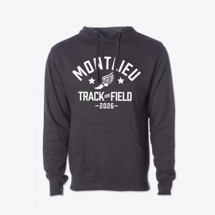 Montlieu Math & Science Academy Track and Field Cotton Hoodie Sweatshirt