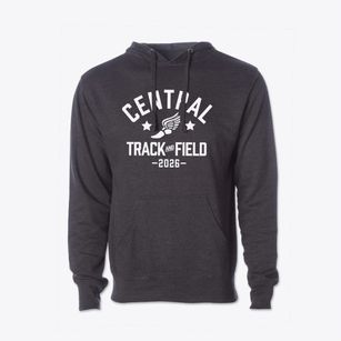 Central Elementary School Track and Field Cotton Hoodie Sweatshirt