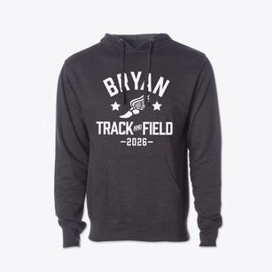 Bryan Elementary School Track and Field Cotton Hoodie Sweatshirt