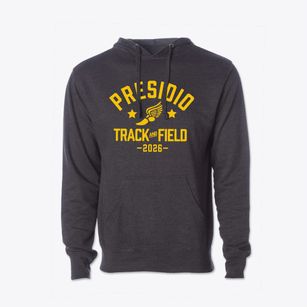 Presidio Middle School Track and Field Cotton Hoodie Sweatshirt
