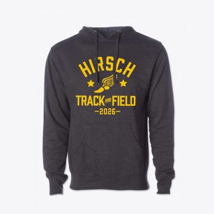 The Hirsch Academy Track and Field Cotton Hoodie Sweatshirt