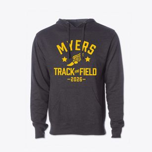 Myers Middle School Track and Field Cotton Hoodie Sweatshirt
