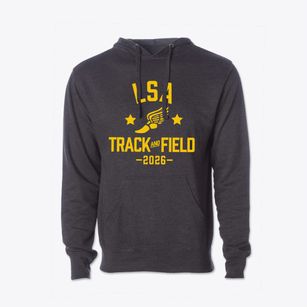 Lutheran School Association Track and Field Cotton Hoodie Sweatshirt