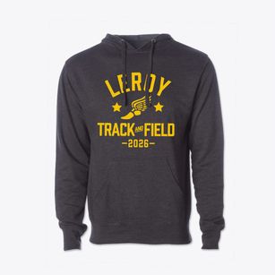 Leroy Senior High School Track and Field Cotton Hoodie Sweatshirt