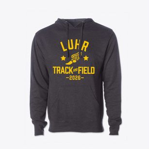 Luhr Elementary School Track and Field Cotton Hoodie Sweatshirt