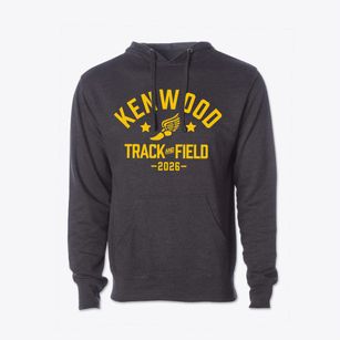 Kenwood Elementary School Track and Field Cotton Hoodie Sweatshirt