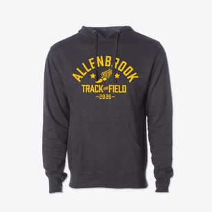Allenbrook Elementary School Track and Field Cotton Hoodie Sweatshirt