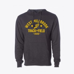 West Millbrook Middle School Track and Field Cotton Hoodie Sweatshirt