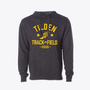 Tilden Elementary School Track and Field Cotton Hoodie Sweatshirt