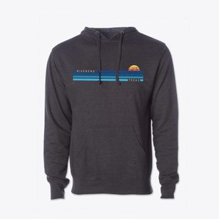 Rivereno Texas Water View Cotton Hoodie Sweatshirt