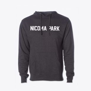 Nicoma Park Oklahoma Classic Block Cotton Hoodie Sweatshirt