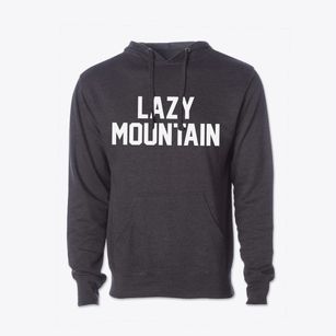 Lazy Mountain Alaska Classic Block Cotton Hoodie Sweatshirt