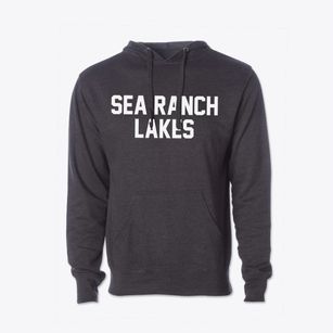 Sea Ranch Lakes Florida Classic Block Cotton Hoodie Sweatshirt