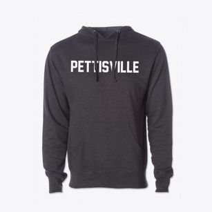 Pettisville Ohio Classic Block Cotton Hoodie Sweatshirt