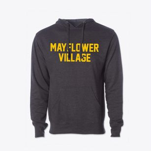 Mayflower Village California Classic Block Cotton Hoodie Sweatshirt