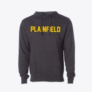 Plainfield New York Classic Block Cotton Hoodie Sweatshirt