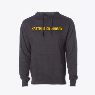 Hastings-on-hudson New York Classic Block Cotton Hoodie Sweatshirt