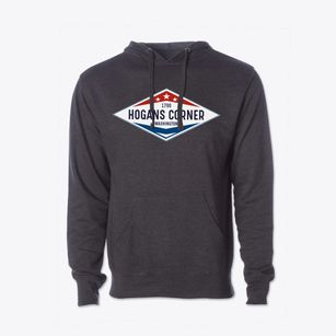 Hogans Corner Washington Diamond Star Cotton Hoodie Sweatshirt