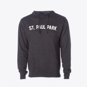 St. Paul Park Minnesota Classic Curve Cotton Hoodie Sweatshirt