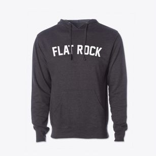 Flat Rock North Carolina Classic Curve Cotton Hoodie Sweatshirt