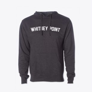 Whitney Point New York Classic Curve Cotton Hoodie Sweatshirt