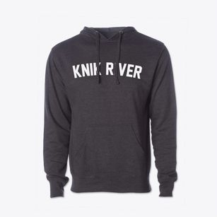 Knik River Alaska Classic Curve Cotton Hoodie Sweatshirt