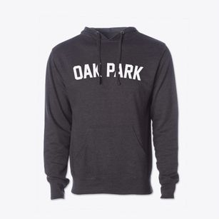 Oak Park Georgia Classic Curve Cotton Hoodie Sweatshirt