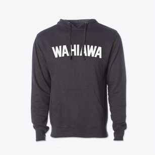 Wahiawa Hawaii Classic Curve Cotton Hoodie Sweatshirt
