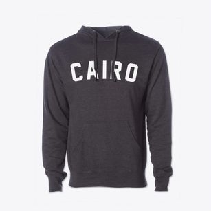 Cairo West Virginia Classic Curve Cotton Hoodie Sweatshirt
