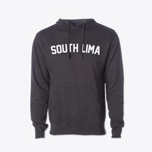 South Lima New York Classic Curve Cotton Hoodie Sweatshirt