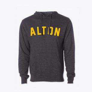 Alton Maine Classic Curve Cotton Hoodie Sweatshirt