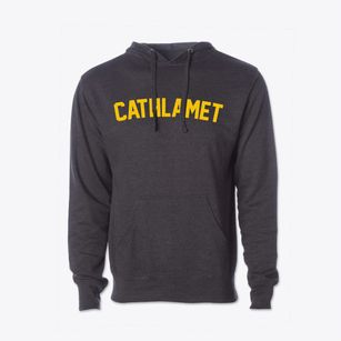 Cathlamet Washington Classic Curve Cotton Hoodie Sweatshirt
