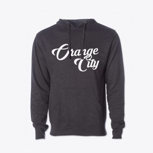 Orange City Iowa Vintage Team Cotton Hoodie Sweatshirt