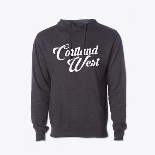 Cortland West New York Vintage Team Cotton Hoodie Sweatshirt