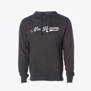 New Harmony Utah Vintage Team Cotton Hoodie Sweatshirt
