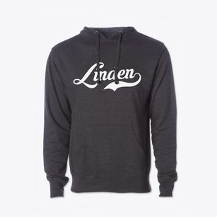 Linden Iowa Vintage Team Cotton Hoodie Sweatshirt